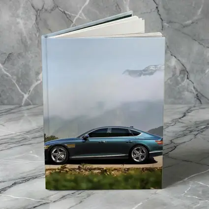 Genesis G80 Luxury Sedan Misty Mountain Road