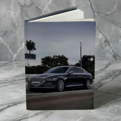 Genesis G90 Luxury Sedan on City Street