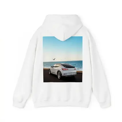Genesis GV60 White SUV Coastal Ocean View