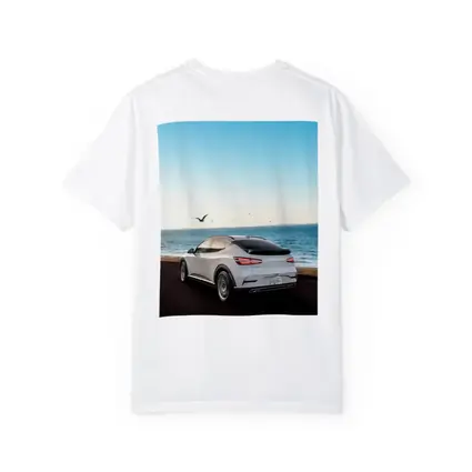Genesis GV60 White SUV Coastal Ocean View