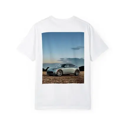 Genesis GV60 Parked on Sandy Beach