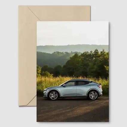 Genesis GV60 Parked Near Green Hills