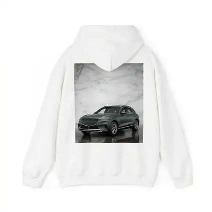 Genesis GV70 SUV Against Marble Background