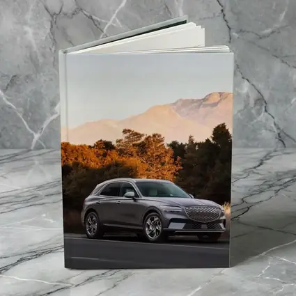 Genesis GV70 SUV Mountain Autumn Road