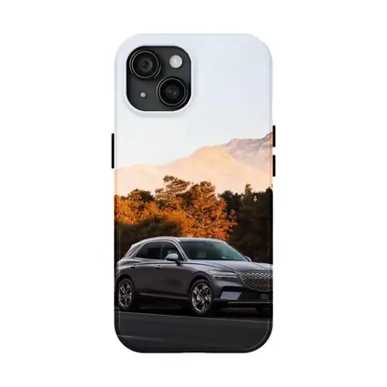 Genesis GV70 SUV Mountain Autumn Road