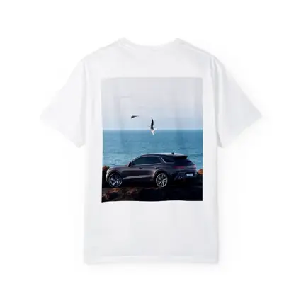 Genesis GV70 Parked On Coastal Cliff