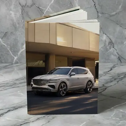 Genesis GV80 SUV Parked Near Building