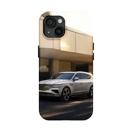 Genesis GV80 SUV Parked Near Building