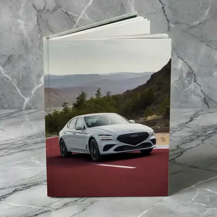 Genesis G70 Sport Sedan on Red Track