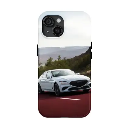 Genesis G70 Sport Sedan on Red Track