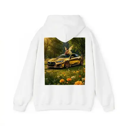 Gold Acura Integra Fairy Meadow Scene