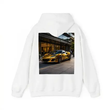 Lotus Evora Gold Chrome City Hotel Setting