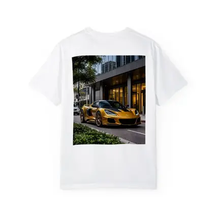 Lotus Emira Gold Supercar City Street