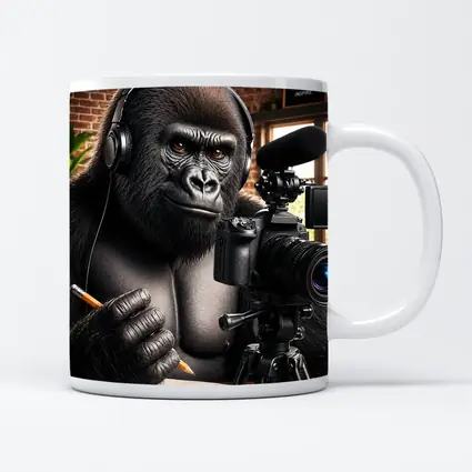 Gorilla Content Creator Studio Desk Setup