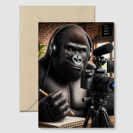 Gorilla Content Creator Studio Desk Setup