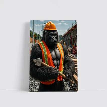 Gorilla Construction Worker Safety Vest Site