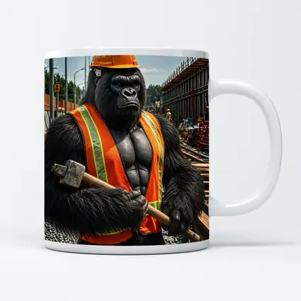 Gorilla Construction Worker Safety Vest Site