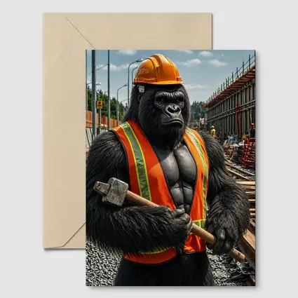 Gorilla Construction Worker Safety Vest Site