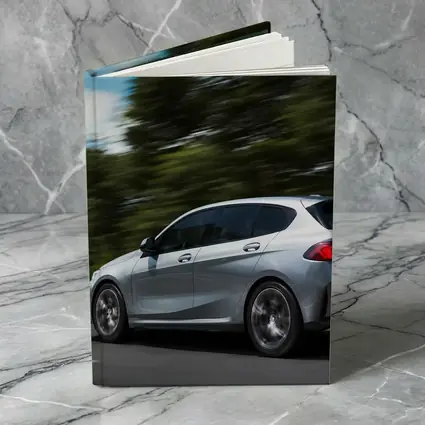 BMW 1 Series Hatchback Speeding On Road