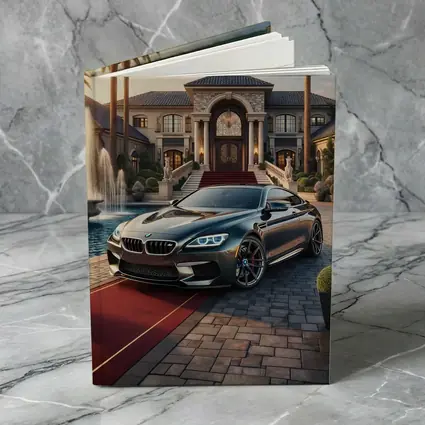 BMW M6 Grand Coupe Luxury Mansion Driveway
