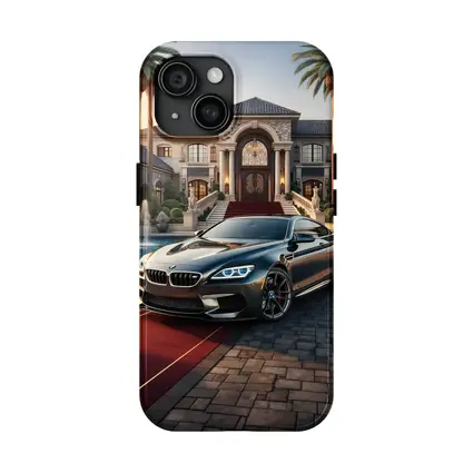 BMW M6 Grand Coupe Luxury Mansion Driveway