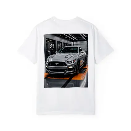 Ford Mustang GT Silver Track Garage