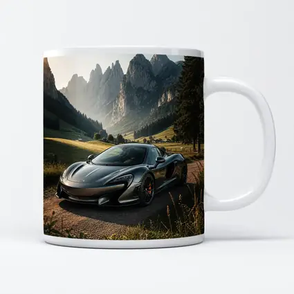 McLaren 570S Gray Supercar Mountain Valley