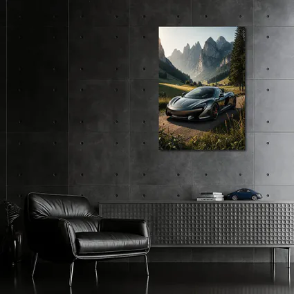 McLaren 570S Gray Supercar Mountain Valley