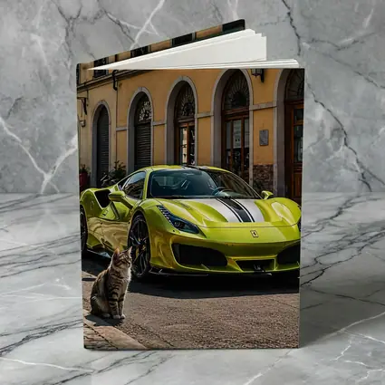 Yellow Ferrari 488 GTB Cat Street