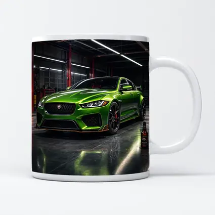 Jaguar XE SV Project Eight Green Garage