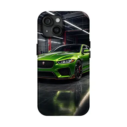 Jaguar XE SV Project Eight Green Garage