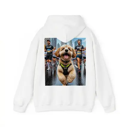 Goldendoodle Running New York City Marathon