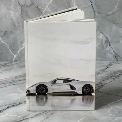 Hennessey Venom F5 White Marble Background