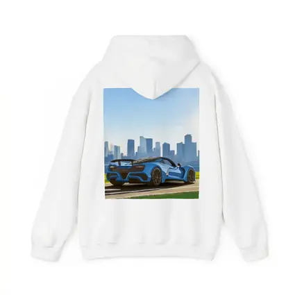 Hennessey Venom F5 Blue City Skyline