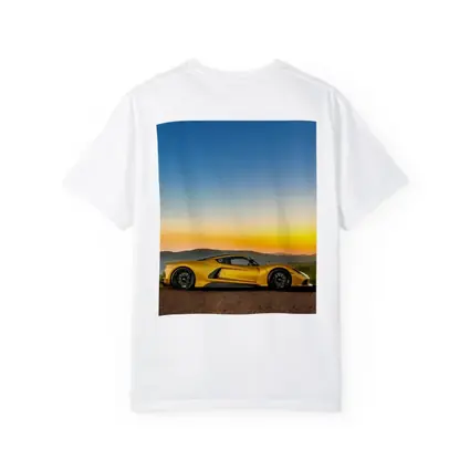 Hennessey Venom F5 Yellow Supercar Sunset