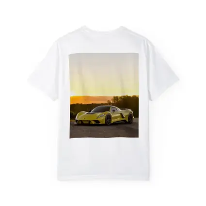 Hennessey Venom F5 Supercar Golden Sunset
