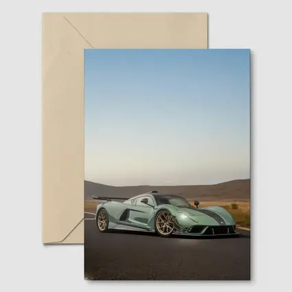 Hennessey Venom F5 On Open Road
