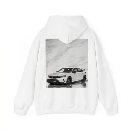 Honda Civic Type R White Marble Background
