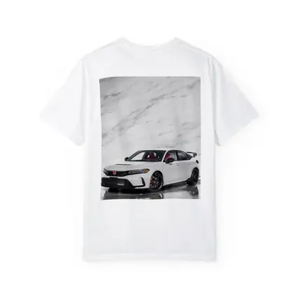 Honda Civic Type R White Marble Background