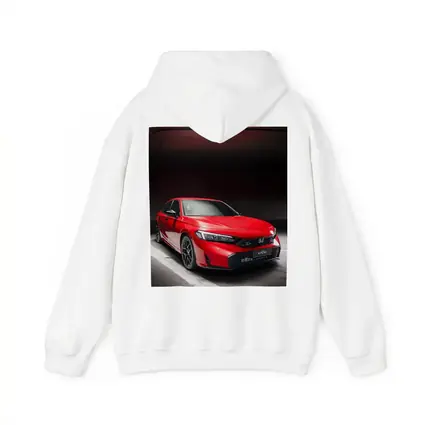 Honda Civic Red Car Dark Garage
