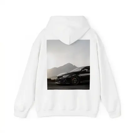 Honda Civic Type R Black Mountain Backdrop