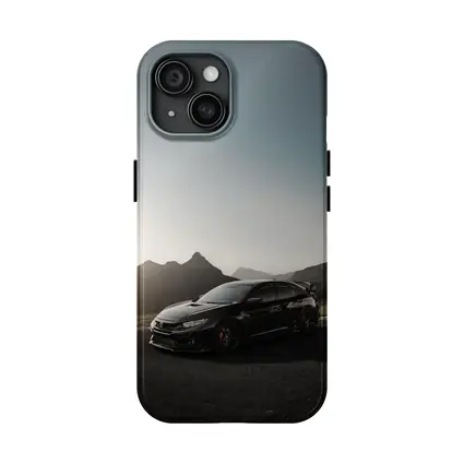 Honda Civic Type R Black Mountain Sunset