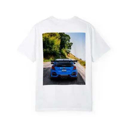 Honda Civic Type R Blue Mountain Road