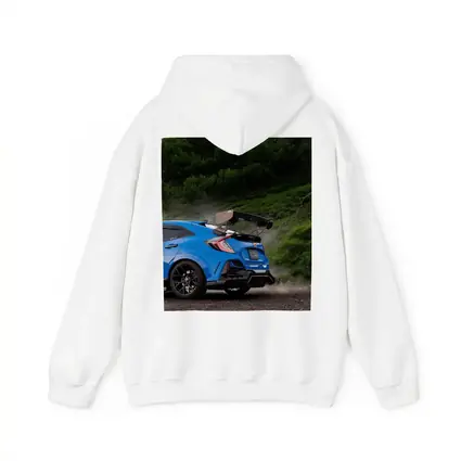 Honda Civic Type R Blue Forest Road
