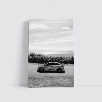 Honda Civic Type R Coastal Black White