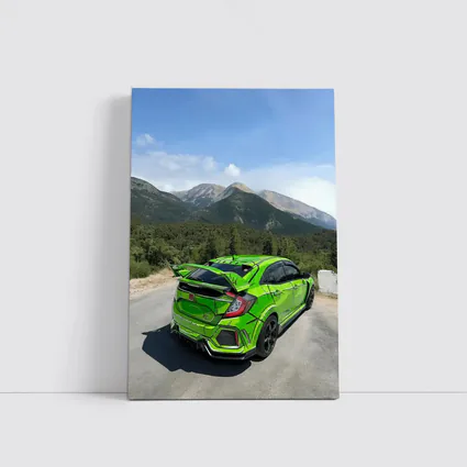 Honda Civic Type R Green Mountain Road