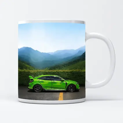 Honda Civic Type R Green Mountain Road