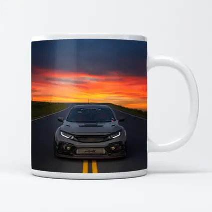 Honda Civic Type R Sunset Road