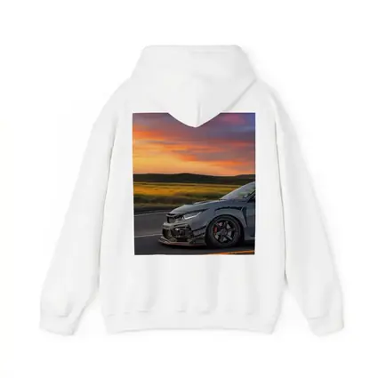 Honda Civic Type R Grey Sunset Road