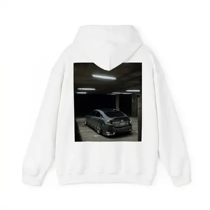 Honda Civic Stance Dark Parking Garage
